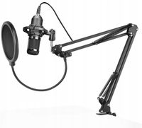 Mars Gaming MMICPRO, Mikrofon USB do Komputera ze Statywem IDEALNY PREZENT