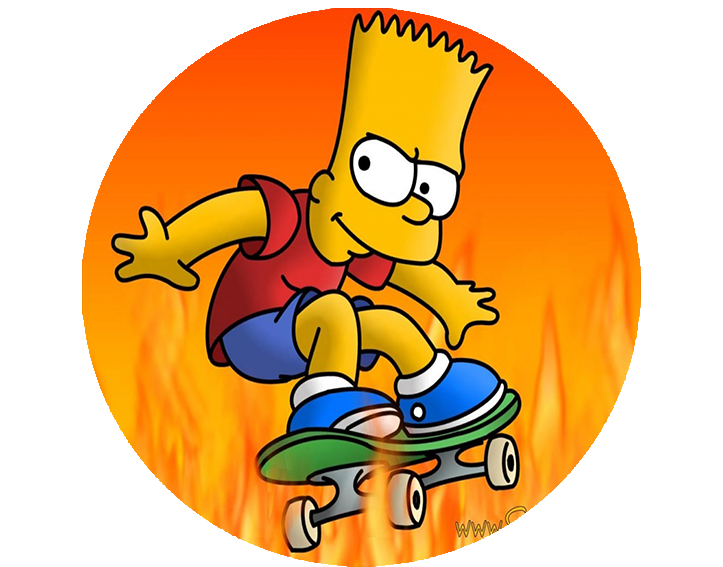 Podkładka pod myszkę Simpsonowie zdjęcie 2