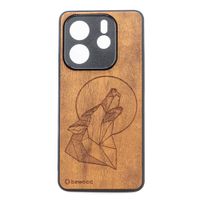 drewniane etui bewood do xiaomi redmi note 14 5g wilk imbuia