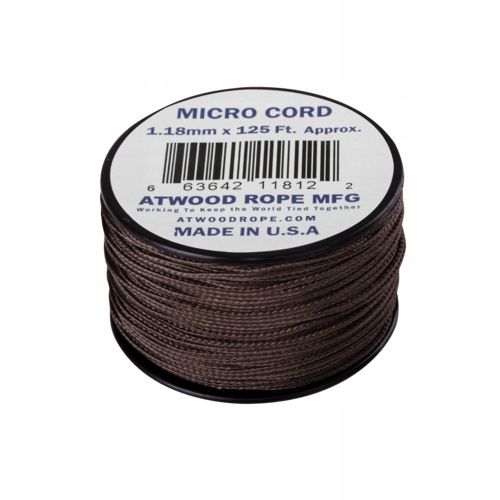 Linka Atwood Rope Micro Cord 1,18mm/38m Brown na Arena.pl
