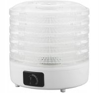 Suszarka do grzybów warzyw owoców mięs zioła 240W 5 tacek regulowana moc