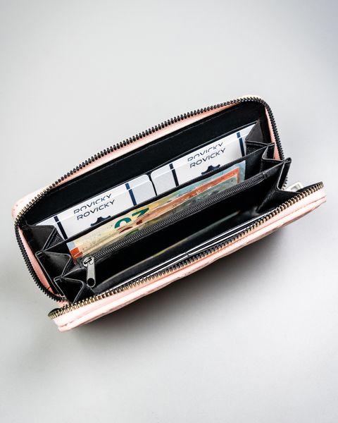 portfel damski pu lpd-012-bl pink zdjęcie 6