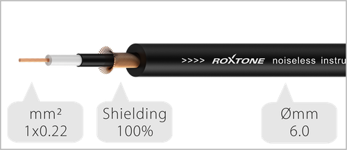 Kabel instrumentalny SAMURAI Roxtone SGJJ110L3 na Arena.pl