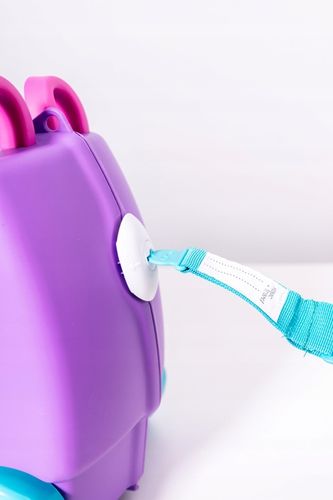 Walizka kabinowa dla dzieci jeżdżąca podróżna jeździk MAGIC TRAVEL HOLIDAY na Arena.pl