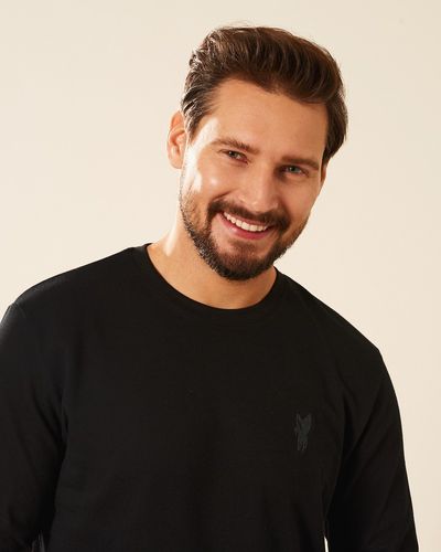 Longsleeve męski czarny Camaro Rozmiar - L na Arena.pl