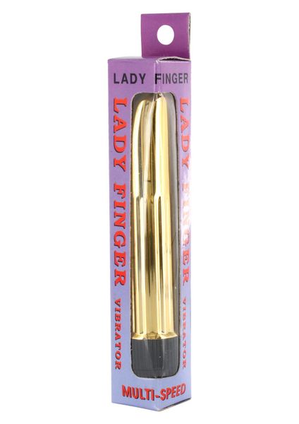 Ladyfinger Mini Vibrator Gold zdjęcie 2
