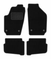 Dywaniki welurowe LUX Seat Ibiza III 6L 2002-2008 czarne