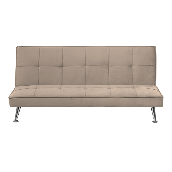 Sofa rozkładana beżowa HASLE zdjęcie 1