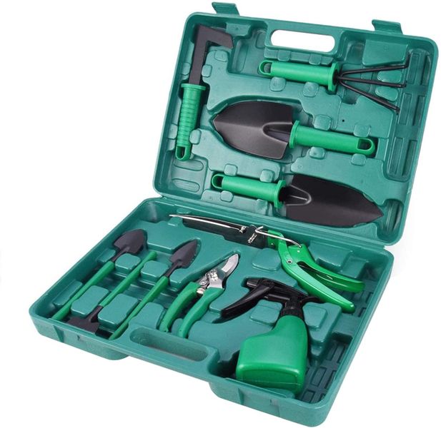 Narzędzia ogrodowe 10 elementów Zestaw ogrodnika zdjęcie 4