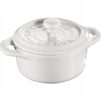 Staub Gift Giving Mini cocotte okrągły 200 ml, biały