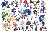 Tatuaże zmywalne Sonic - CG-315