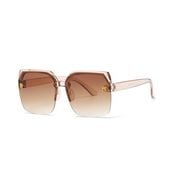 okulary przeciwsłoneczne elegant ombre brown ok278wz2
