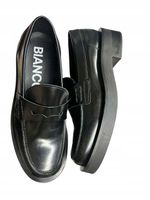 BIANCO Loafersy damskie czarne rozmiar 38