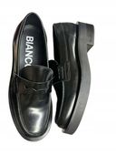 BIANCO Loafersy damskie czarne rozmiar 38
