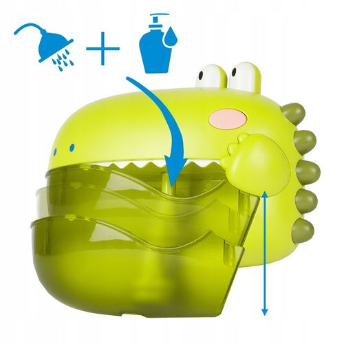 BĄBELKOWY DINOZAUR DINO DO KĄPIELI MASZYNKA DO ROBIENIA PIANY W WANNIE GRA na Arena.pl