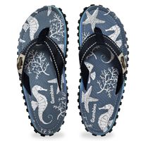 Gumbies japonki ISLANDER FLIP-FLOPS UNISEX SEAHORSE 37