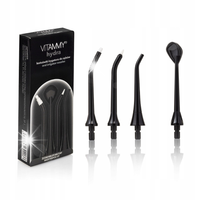 VITAMMY HYDRA Końcówki do irygatora czarne 4x