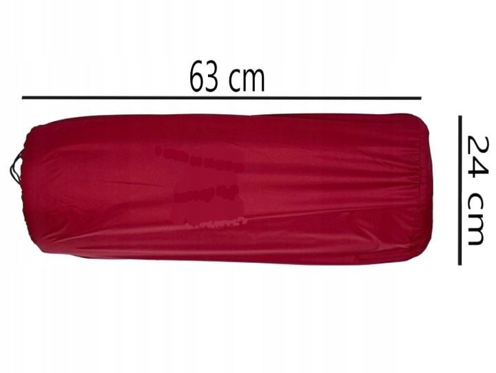 MATA SAMOPOMPUJĄCA MATERAC karimata turystyczna kempingowa POD NAMIOT BIWAK zdjęcie 3