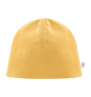 Czapka dresowa podwójna musztardowa 38