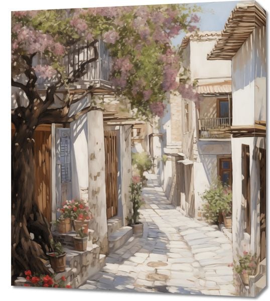 Obraz 60x70cm Urok Starego Miasta zdjęcie 1