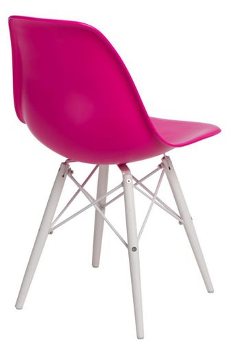 Krzesło P016W PP dark pink/white na Arena.pl