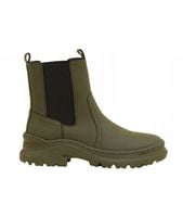 M&S Khaki Chunky Chelsea Ankle Boots R35