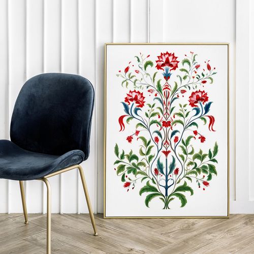 Plakat botaniczny folk 50x70 cm na Arena.pl