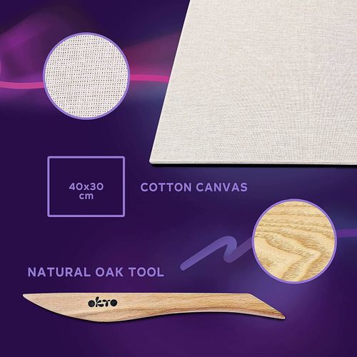 Zestaw Kreatywny Artystyczny Tworzenie Arcydzieła Dłonią ”Koi Carps” Okto na Arena.pl