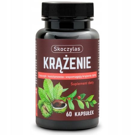 Skoczylas KRĄŻENIE Diosmina RUSZCZYK KASZTANOWIEC 60 kaps zdjęcie 2