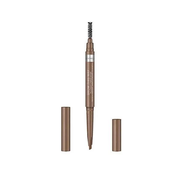 Rimmel Automatyczna kredka do brwi Brow This Way Fill And Sculpt BLONDE zdjęcie 2