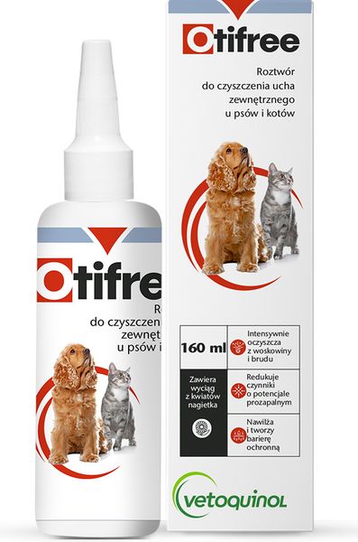 Vetoquinol Otifree 160ml zdjęcie 1