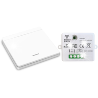 Bezprzewodowy włącznik światła RF 433 MHz 10 A, bezprzewodowy panel ścienny