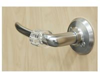 ODBOJNIK PVC KLAMKI BRAK OBIJANIA BEZBARWNY 5SZT KOMPL