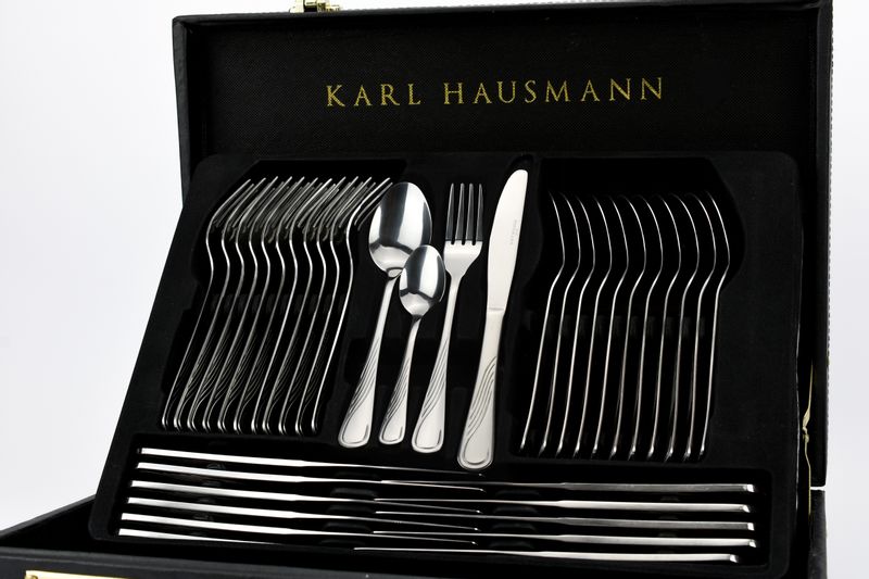 Sztućce w Walizce Ekskluzywne 72 ele na 12 Osób zdjęcie 12