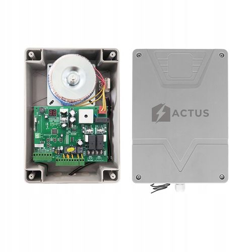 ZESTAW NAPĘD DO BRAMY ACTUS AT400 SMART 2x2,5m 400 kg 4 PILOTY FOTOKOMÓRKI na Arena.pl