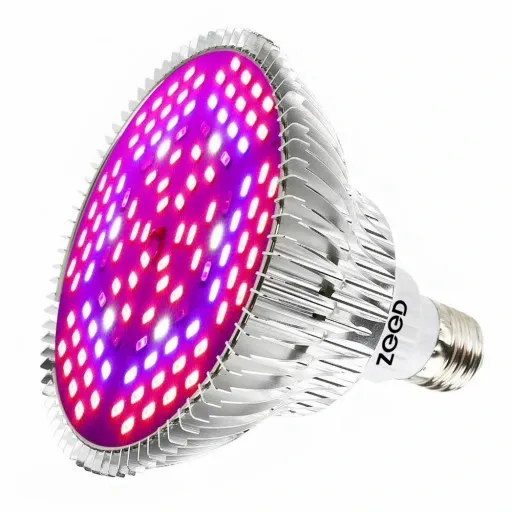 ŻARÓWKA LED GROW LIGHT DO UPRAWY ROŚLIN 80W E27 zdjęcie 1