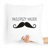 Poduszka Dla Wujka Najlepszy Wujek Prezent Z Nadrukiem Ze Zdjęciem