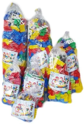 KLOCKI KONSTRUKCYJNE 500 w POJEMNIKU POLSKIE na Arena.pl