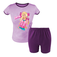 Krótka Piżama dziecięca Barbie