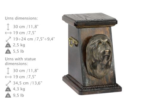 Bearded Collie - urna - 4189 na Arena.pl