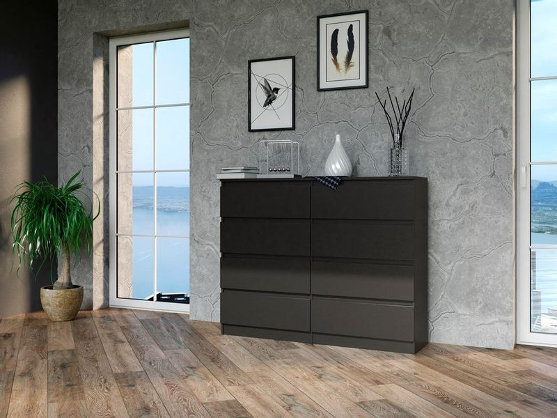 KOMODA MALWA M8 120 - CZERŃ zdjęcie 5