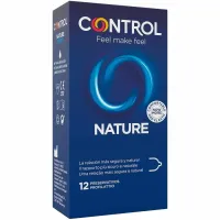control adapta nature 12 szt. prezerwatywy lateksowe, 54 mm