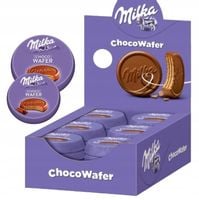 Wafelki Czekoladowe Milka Choco Wafer Wafle Mleczna Czekolada 30g x 30 szt