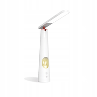 LAMPA BIURKOWA LED ZE ŚWIECĄCYM KRÓLICZKIEM 7,5W REGULACJA ŚWIATŁA PURE FLB