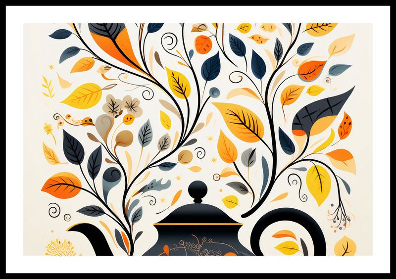 Plakat 60x40cm Jesienna Melodia zdjęcie 3