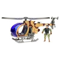 helikopter ze światłem dźwiękiem + żołnierz