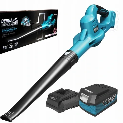 DEDRA DMUCHAWA DO LIŚCI ODKURZACZ AKU 18V SAS+ 5Ah zdjęcie 10