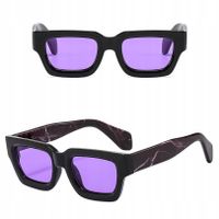 OKULARY PRZECIWSŁONECZNE filtr UV400 Czarne damskie męskie + ETUI + ŚCIERKA