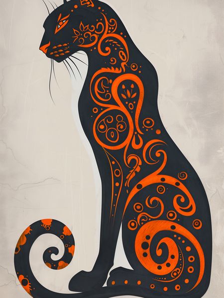 Plakat 60x80cm Sztuka i Ornament zdjęcie 1