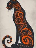 Plakat 60x80cm Sztuka i Ornament